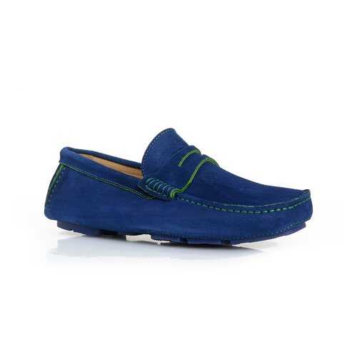 Мокасины мужские GOLD BROTHERS SS14-27 LYON синие 44 RU в Честер
