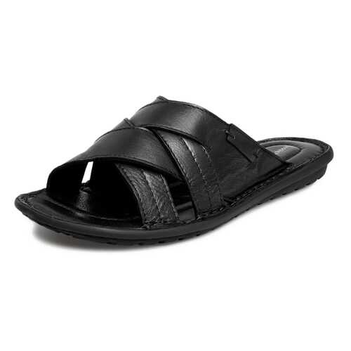 Шлепанцы мужские Alessio Nesca Comfort 03106130 черные 45 RU в Честер