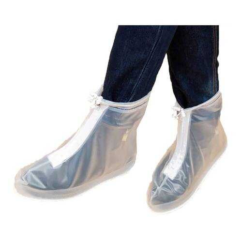 Защитные чехлы для обуви Baziator от дождя и грязи с подошвой прозрачные XXL в Честер