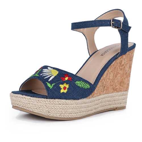 Босоножки женские T.Taccardi 01806040 синие 38 RU в Честер