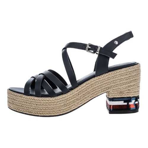Босоножки женские Tommy Hilfiger FW0FW04716 синие 39 US в Честер