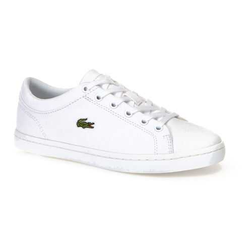 Кеды женские Lacoste Straightset BL 2 белые 38 RU в Честер