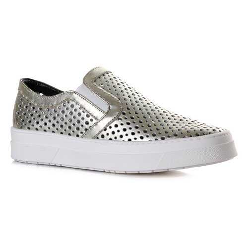 Слипоны женские Studio Pollini SA15093G01T40900 золотистые 40 RU в Честер