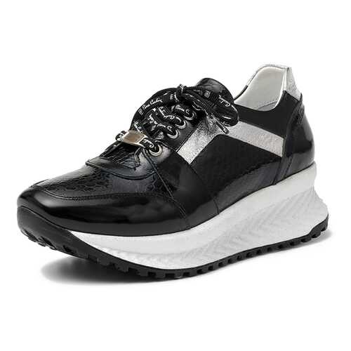 Кроссовки женские Pierre Cardin TR-MN-108-1712 черные/серебристые 40 RU в Честер